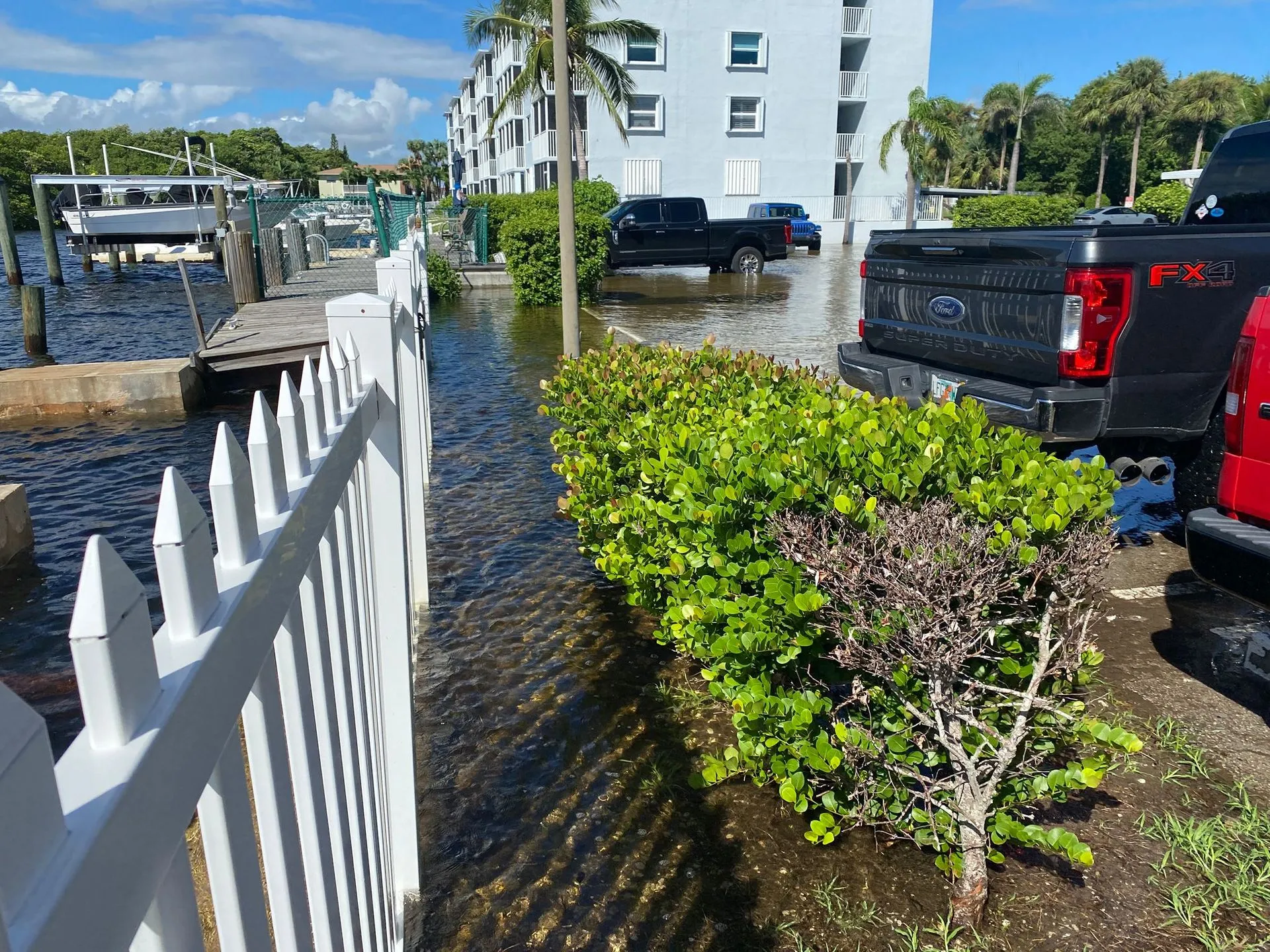 King Tides in South Florida Waterfront