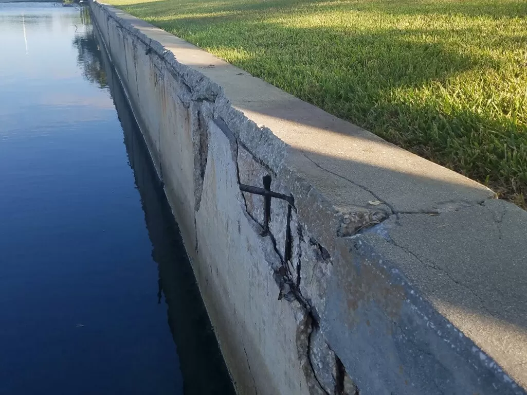 Waterfront Realtor Seawall Inspection